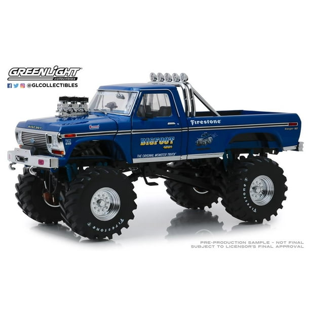 Bigfoot #1 The Original Monster Truck Diecast in 1:18 Scale by