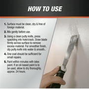 DAP Fast N Final 16 oz White Lightweight Spackling Putty