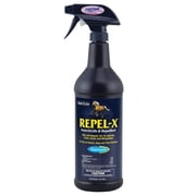 Farnam Repel-X Emulsifiable Fly Spray for Horses and Dogs, Insect Repellent for Flies, Mosquitoes, Ticks & Gnats Ready-to-Use, 32 Fl Oz