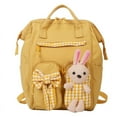 thumbnail image 6 of Lightweight Junior School Bag Women's Large Capacity Backpack Cartoon Cute Rabbit Backpack Travel Backpack, 6 of 7