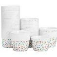 thumbnail image 4 of 100 Pcs Gobelets en Papier Jetables Épaissis avec Matériau de Qualité Alimentaire pour Fête, 4 of 8