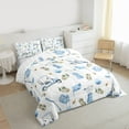 thumbnail image 3 of Feelyou Cartoon Golf Sport Bedding Comforter Set for Teens, Plant Botanical Twin Comforter Sets, Kawaii Cartoon Theme Reversible Bedding Set, Luxury Bedroom Decor, 2-Piece, 3 of 8