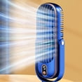 thumbnail image 4 of 2X 720° Flippable Bladeless Tower Fan, Oscillating Silent Fan with 5 Modes,  Efficient for Bedroom  Blue, 4 of 8
