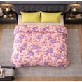 thumbnail image 3 of Bunga Mekar- 100% Cotton Queen Size Duvet Cover Set Including 2 Shams. Made in Green by Oeko-Tex., 3 of 7