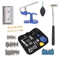 thumbnail image 2 of Professional Watch Repair Tools, Alloy Watch Battery Replacement Tools Opening Watch Back Changing Watch Batteries Adjusting Strap With Carry Bag For Watch Shop, 2 of 8