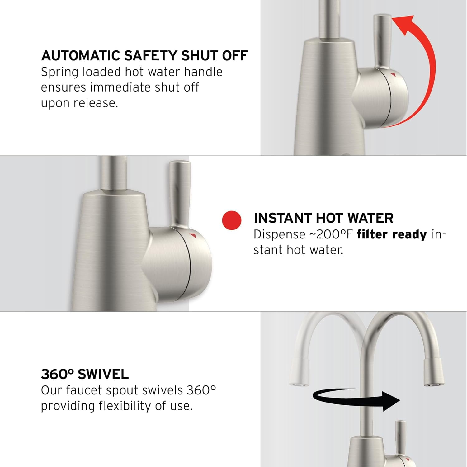 InSinkErator Electric 120 Volts Water Heater for Kitchen Sink 2/3 Gallon Capacity