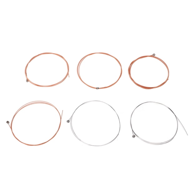 Juego De Cuerdas Para Guitarra, Cuerdas Para Guitarra Acústica, 6 Piezas, Potente Acorde Armonioso Para Interpretación Para Músicos
