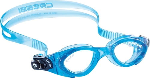 Cressi Crab Kids Swim Goggles (Pink Frame Clear Lens) by Cressi