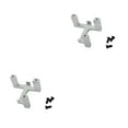 thumbnail image 3 of ZheElen RC Car Servo Mount Bracket Steering Holder Fixing Upgrade Accessories Silver 2Set, 3 of 6