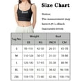 thumbnail image 7 of Aivtalk Chest Binder Bra for Women Compression Bra Adjustable Minimizer Breathable Elastic Traceless Underwear Tank Top Black XL, 7 of 7