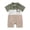a39-Green, variant on KPOPLK Baby Boy Polo Romper Pajama Short Sleeve Color Block Ribbed Knit Collared Cotton One-Piece Jumpsuit PJM Sleepwear Bodysuit 0-24M Size 6-9 Months,Green
