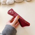 thumbnail image 5 of for iPhone 11 Case 6.1" 2019,Side Back Cute Plated Love Heart with Anti-Fall Lens Cameras Cover Protection Soft TPU Shockproof Anti-Fingerprint Phone Cases for Women Girls Men -Red, 5 of 12
