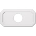 thumbnail image 1 of Ekena Millwork CMP28X14ED-07000 7 in. ID x 9.75 in. Rectangle Emerald Architectural Grade PVC Contemporary Ceiling Medallion, 1 of 1