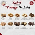 thumbnail image 5 of Dulcet Gift Baskets, Fresh Baked Holiday Bakery Cookie and Brownie Gift Tin Happy Holiday, 5 of 7
