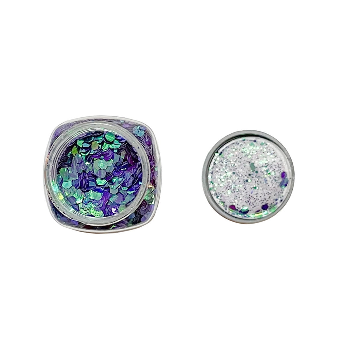 Recollections Color Shift Blue & Green Polyester Glitter Mix, 12 Pack