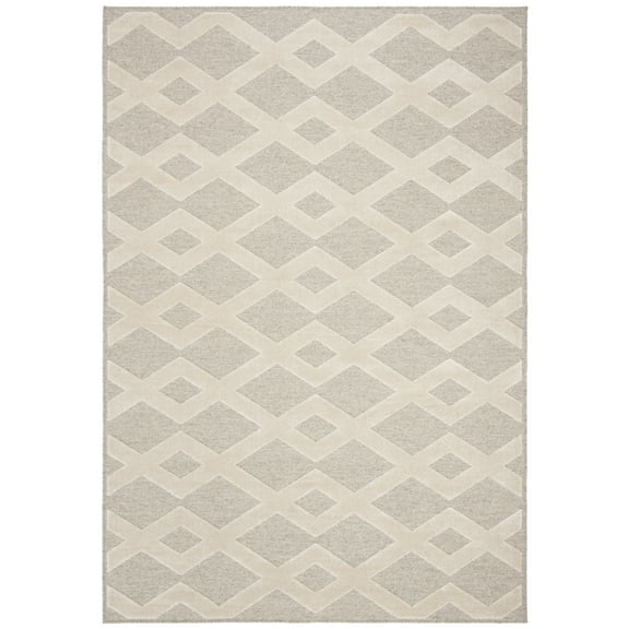 SAFAVIEH Lana Cathleen Geometric Area Rug, Beige/Beige, 5'1" x 7'6"