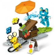 Mega Construx Pokemon Buildable Dedenne Vs. Froakie Figures