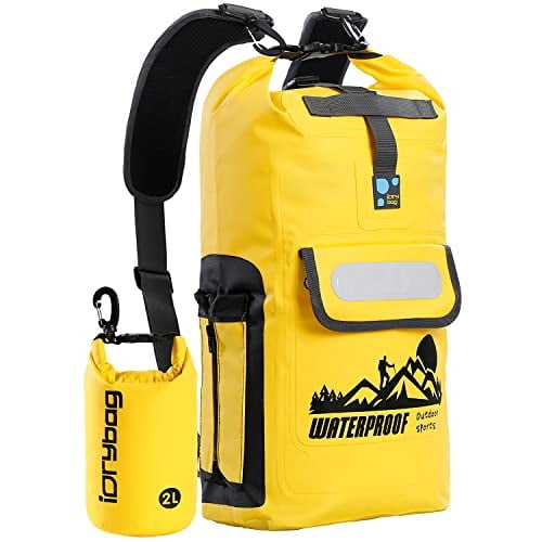Mochila flotante IDRYBAG impermeable 20L/30L/40L para hombres kayak