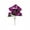 Purple, variant on Floral Décor for Indoor and Outdoor Spaces Lifelike Arrangement for Home Garden and Patio Use,30cm,Purple