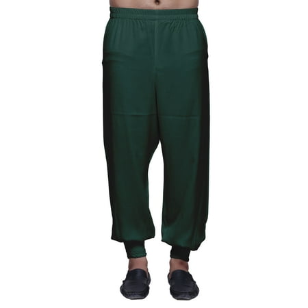 

Atasi Readymade Adjustable Elastic Pajama For Mens Solid Rayon Harem Bottom Pant