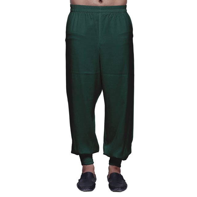 Atasi Readymade Adjustable Elastic Pajama For Mens Solid Rayon Harem Bottom Pant