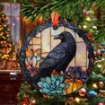 Raven2 Ceramic Christmas Ornament, Holiday Gift and Tree Decor ...
