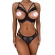 thumbnail image 1 of de encaje para mujer Rose Floral Pattern Halter Body para de SG Salvador Mujer de encaje braga, 1 of 8