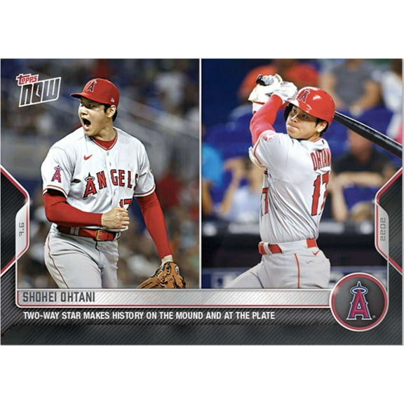 MLB Topps Now 2022 Shohei Ohtani Trading Card #478
