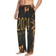 thumbnail image 2 of Daiia Men'S Happy New Year 2024 Pants,Bottoms Sleep Lounge,Pajama Pants,Pj Bottoms Drawstring And Pockets-Small, 2 of 9