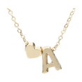 thumbnail image 1 of Huanglei Dainty Gold Initial Necklaces Gold Necklaces A Alphabet Initial Necklaces Teen Jewelry, 1 of 5