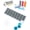 A03, variant on Monthly Pill Organizer with Lid Arthritis-Friendly Easy-Open Lids 31 Removable Daily Pill Pods Date Reminder Travel Case for Vitamins Medications 1 Time a Day Dispenser Sorter Box Individual(A04)