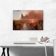 thumbnail image 2 of ARTCANVAS Cotopaxi Ecuador Canvas Art Print by Frederic Edwin Church - Size: 26" x 18" (1.50" Deep), 2 of 9