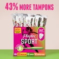 thumbnail image 2 of Tampones Playtex Sport Multipack, Absorción Regular/Súper/Súper Plus, 46 unidades, 2 of 4
