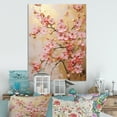 thumbnail image 2 of Designart "Apple Blossom euphony II" Floral Metal Wall Art, 2 of 5