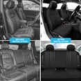thumbnail image 6 of Car Seat Cover Fit for Nissan Sentra 2008-2026,Breathable Seat Protector Cushion,Non-Slip Protection Easy Installation Scratch Resistant Black,Full Set(2 Row 5 Seats), 6 of 10