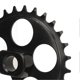 thumbnail image 3 of Plateau de vélo 410 28 dents, pignon de vélo 28 dents, pièces de rechange en acier au carbone, 3 of 4