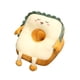 thumbnail image 2 of Divertida almohada de siesta de pan, juguete de peluche, almohada de sofá interesante para niños o Ojos cerrados, 2 of 9