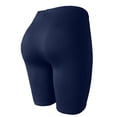 thumbnail image 6 of vigerkar Women's Buttery Soft Short Leggings Modal Cotton Shorts Under Dresses Leggings Pants Navy, XXL, 6 of 7