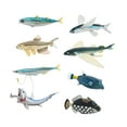 thumbnail image 4 of 8 Uds. Modelos de animales marinos marinos figuras de animales marinos juguetes juguete educativo para edades tempranas simulación de figuras de, 4 of 9