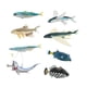 thumbnail image 4 of 8 Uds. Modelos de animales marinos figuras de animales marinos juego de decoración de escritorio juguete de aprendizaje criaturas marinas juguetes, 4 of 9