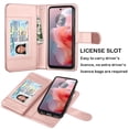 thumbnail image 5 of for Motorola G Power 5G 2024 Case, Moto G Power 5G 2024 Wallet Case, Moto G Power 2024 PU Leather Case,Luxury Cash Credit Card Slots Holder Carrying Folio Flip Cover Kickstand & Hand Strap, 5 of 8