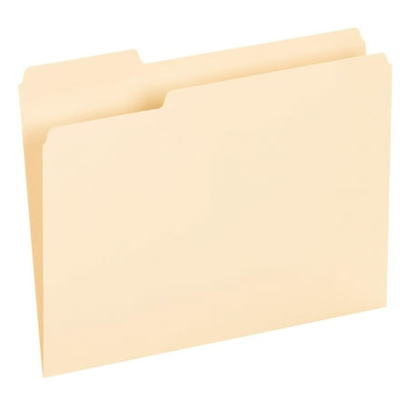 pendaflex file folders  letter size  manila  1/3 cut  150 count