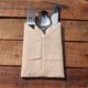 thumbnail image 2 of 1 piece Light Brown Easter Tableware Holder Cubiertos Bolsas De Cocina en hogar, 2 of 9