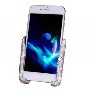 Support de voiture de téléphone avec des mains plus fortes de vent Clip Free Cell Phone Holder pour la voiture Air Éventer le téléphone de voiture