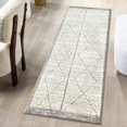 thumbnail image 5 of Luxe Weavers Argyle Diamond Pattern Ivory 2x7 Runner Rug, Farmhouse Carpet, 5 of 9