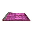 thumbnail image 2 of Ahgly Company Indoor Square Abstract Purple Modern Area Rugs, 5' Square, 2 of 4