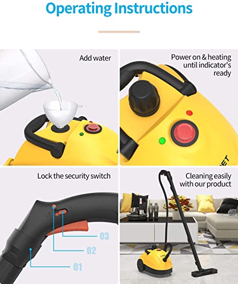 kuppet steam cleaner