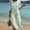 Green, variant on HOMBOM Womens Dresses Boho with Pockets Spring Midi 3/4 Sleeve Floral Everyday Crew Neck A-Line Dress for Young Women