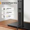 thumbnail image 3 of Soporte de TV Perlegear universal giratorio de 32 a 80 pulgadas para televisores de 45 kg con enchufe, 3 of 7