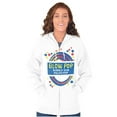 thumbnail image 3 of Blow Pop Retro Lollipop Candy Wrapper Zip Up Hoodie Men's Women's Brisco Brands M, 3 of 6